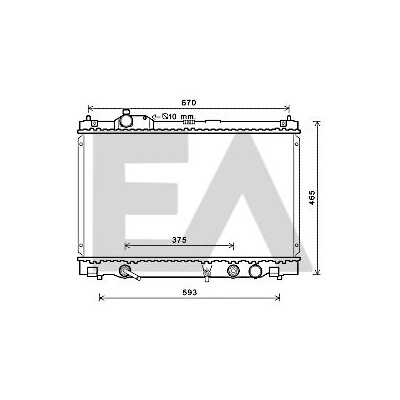 Radiateur, refroidissement du moteur