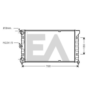 Radiateur, refroidissement du moteur