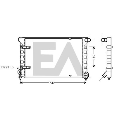 Radiateur, refroidissement du moteur