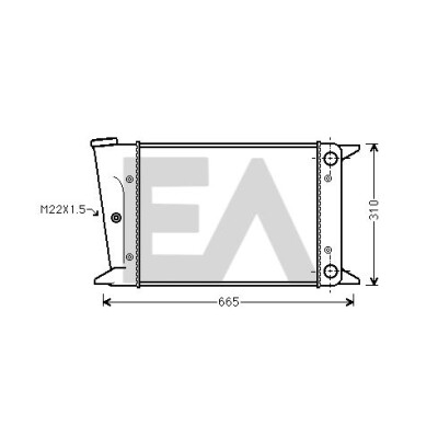 Radiateur, refroidissement du moteur