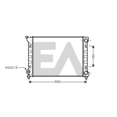 Radiateur, refroidissement du moteur