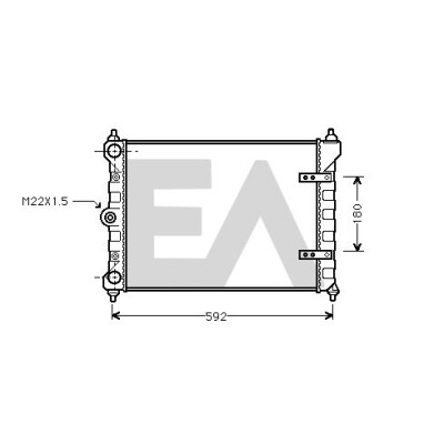 Radiateur, refroidissement du moteur