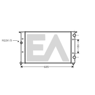 Radiateur, refroidissement du moteur
