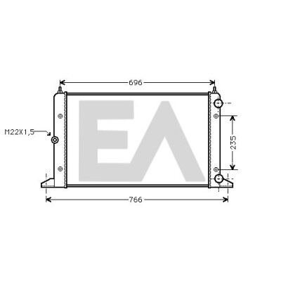 Radiateur, refroidissement du moteur