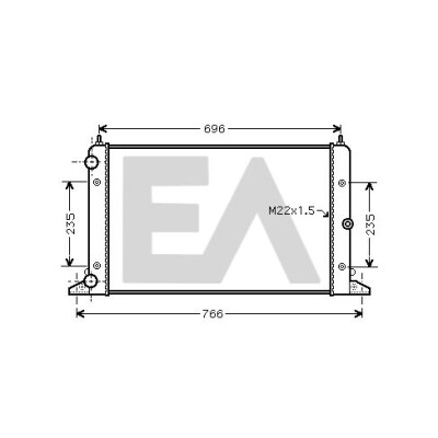 Radiateur, refroidissement du moteur