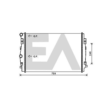 Radiateur, refroidissement du moteur