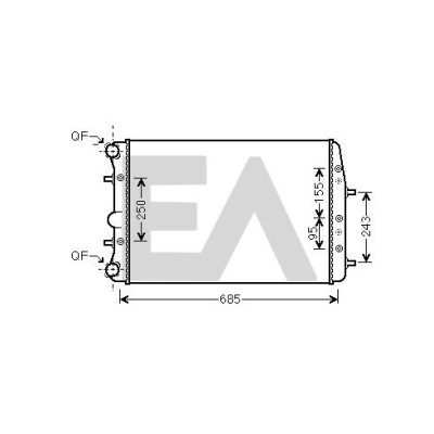 Radiateur, refroidissement du moteur
