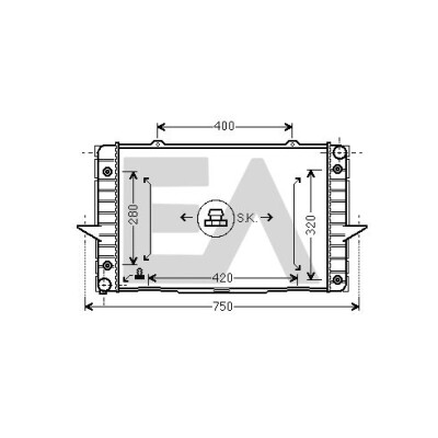 Radiateur, refroidissement du moteur