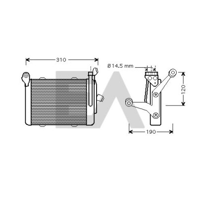 Radiateur d'huile