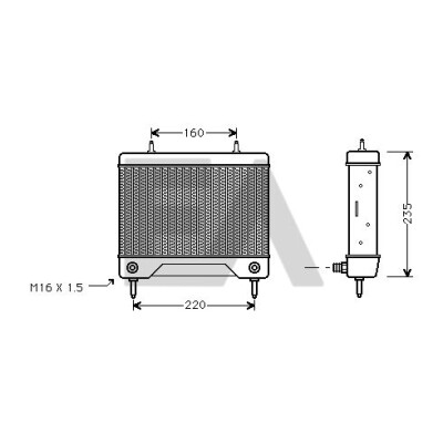 Radiateur d'huile