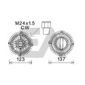 Roue du souffleur, refroidissementdu moteur