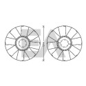 Roue du souffleur, refroidissementdu moteur