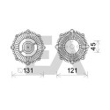 Roue du souffleur, refroidissementdu moteur
