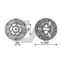 Roue du souffleur, refroidissementdu moteur