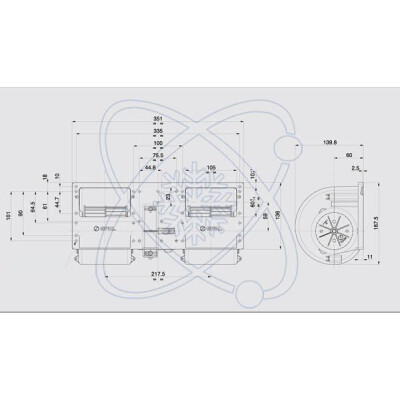 Pulseur d'air habitacle