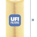 Filtre à huile UFI 25.048.00