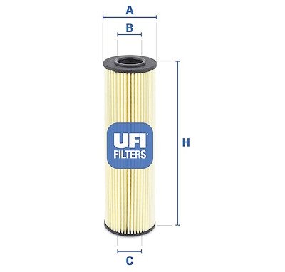 Filtre à huile UFI 25.050.00