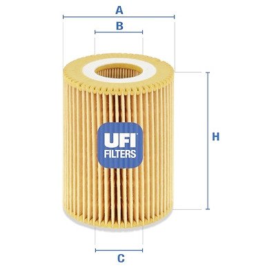 Filtre à huile UFI 25.085.00