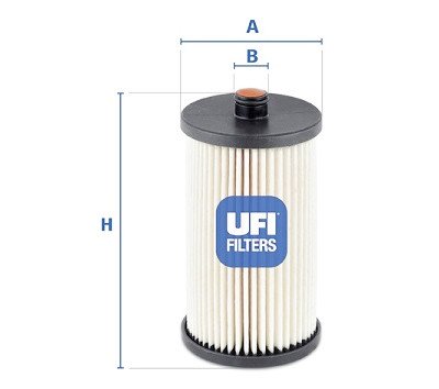 Filtre à carburant UFI 26.012.00