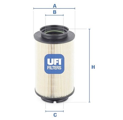 Filtre à carburant UFI 26.014.00