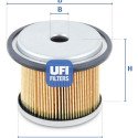 Filtre à carburant UFI 26.676.00