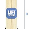 Filtre à air UFI 27.596.00