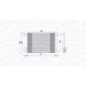 Condenseur, climatisation MAGNETI MARELLI 350203964000
