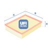Filtre à air UFI 30.085.00
