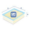 Filtre à air UFI 30.109.00