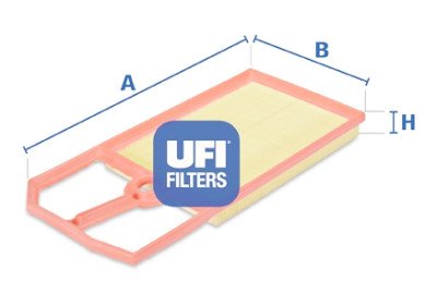 Filtre à air UFI 30.124.00