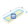 Filtre à air UFI 30.262.00
