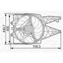 Ventilateur, refroidissement du moteur