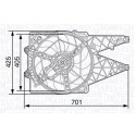 Ventilateur, refroidissement du moteur