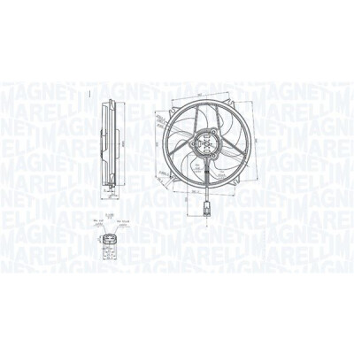Ventilateur, refroidissement du moteur