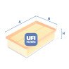 Filtre à air UFI 30.532.00