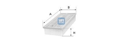 Filtre à air UFI 30.863.00