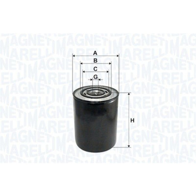 MAGNETI MARELLI filtre à huile 153071760101