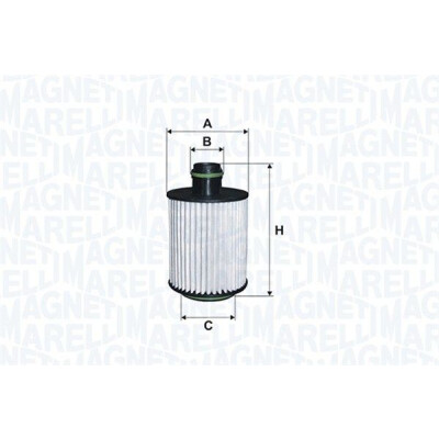MAGNETI MARELLI filtre à huile 153071762490
