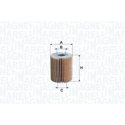 MAGNETI MARELLI filtre à huile 153071762567