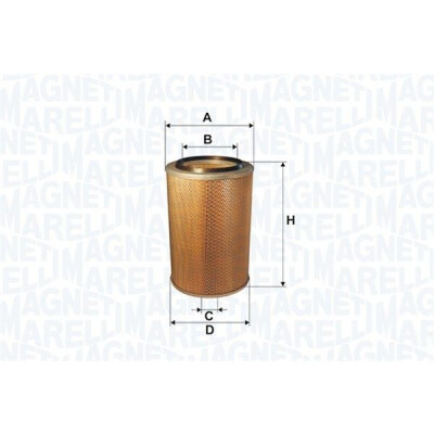 MAGNETI MARELLI filtre à air 153071760525