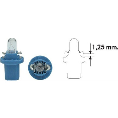 Ampoule, éclairage des instruments