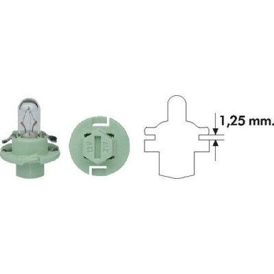 Ampoule, éclairage des instruments