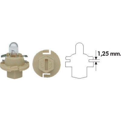 Ampoule, éclairage des instruments