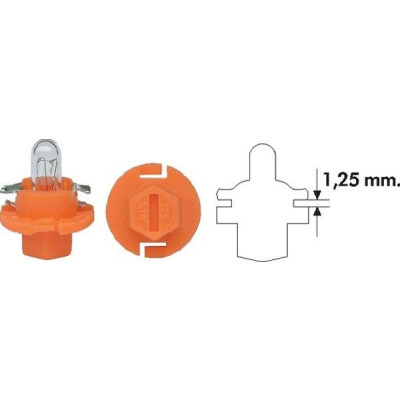 Ampoule, éclairage des instruments