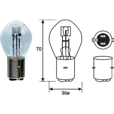 Ampoule, projecteur longue portée