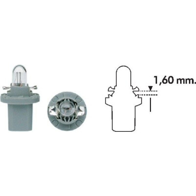 Ampoule, éclairage des instruments