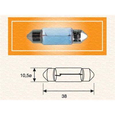 Ampoule, feu éclaireur de plaque