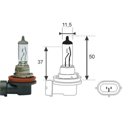 Ampoule, projecteur longue portée