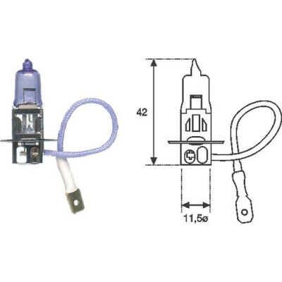 Ampoule, projecteur antibrouillard