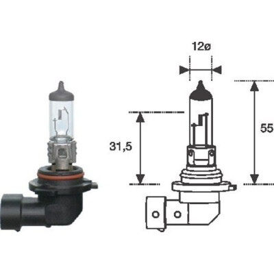 Ampoule, projecteur longue portée